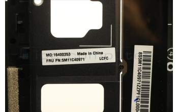 Lenovo 5M11C40971 C-Cover with keyboard, Russian, Grey, WLAN, US