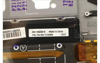 Lenovo 5M11C40998 MECH_ASM KBD BZL,WW,GY,CHY,FRA