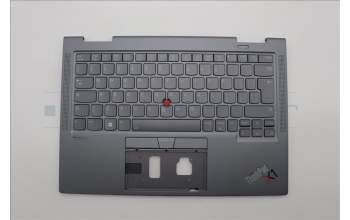 Lenovo 5M11C41004 C-Cover with keyboard, Italian, Storm Grey, WWAN, UK