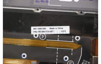 Lenovo 5M11C41007 C-Cover with keyboard, Russian, Grey, WWAN, US