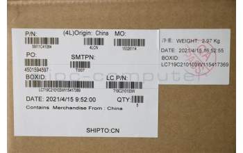 Lenovo 5M11C41084 MECH_ASM KBD BZL,WW,GY,SRX,UK