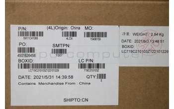 Lenovo 5M11C41086 MECH_ASM KBD BZL,WW,GY,SRX,JPN