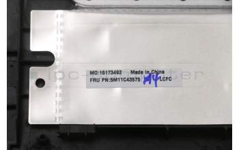 Lenovo 5M11C43575 MECH_ASM KB C ITA BKLT(PMX)PT UK BK