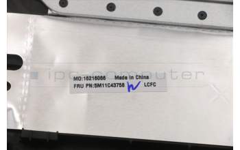 Lenovo 5M11C43758 MECH_ASM KB C ARA BKLT(PMX)PT FP US BK