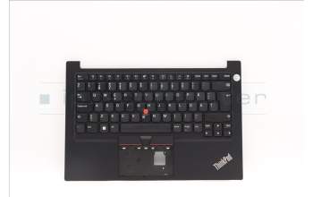 Lenovo 5M11C47337 C-Cover with keyboard,Swedish/Finnish,Black,FingerPrint