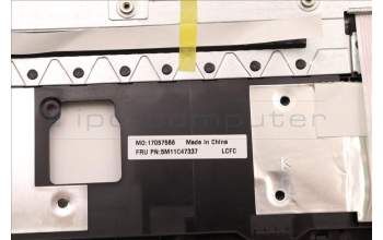 Lenovo 5M11C47337 C-Cover with keyboard,Swedish/Finnish,Black,FingerPrint