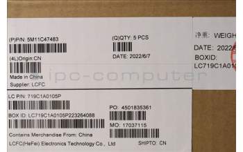 Lenovo 5M11C47483 MECH_ASM KB C LA SPA BKLT(PMX)PT UKBK