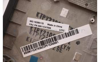 Lenovo 5M11C47936 MECH_ASM KBD W/C HUN BKLT(SUN) UK BK