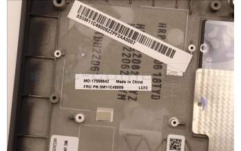 Lenovo 5M11C48009 MECH_ASM KBD W/C UK BKLT(CHY) UK BK