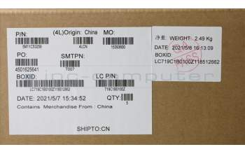 Lenovo 5M11C53259 MECH_ASM GRP KBD BZL,THAI,WL,DB,CHY