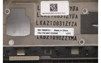 Lenovo 5M11C53262 MECH_ASM GRP KBD BZL,UK,WL,DB,CHY