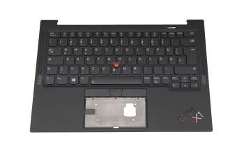 5M11C53276 Original Lenovo Tastatur inkl. Topcase DE (deutsch) schwarz/schwarz mit Backlight und Mouse-Stick