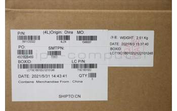 Lenovo 5M11C53322 MECH_ASM GRP KBD BZL,NOR,WL,DB,SUN