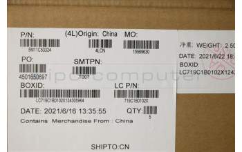 Lenovo 5M11C53324 MECH_ASM GRP KBD BZL,POR,WL,DB,SUN