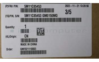 Lenovo 5M11C85453 MECH_ASM KBD W/C JPN BKLT(CHY) JP WWBK
