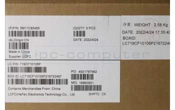Lenovo 5M11C85485 MECH_ASM KBD W/C SPA BKLT(CHY) UKWWBK