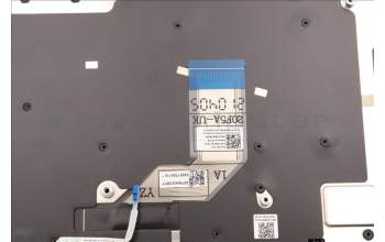 Lenovo 5M11C86072 C-Cover with keyboard, Swiss, Black, No WWAN, UK