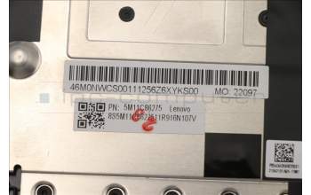 Lenovo 5M11C86275 MECH_ASM KB BEL w/PT C BK(W/DFKB)