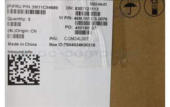 Lenovo 5M11C94689 Tastatur inkl. Topcase deutsch CcCP NW Transim