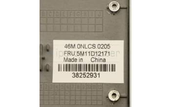 Lenovo 5M11D12171 MECH_ASM WW C-Cvr+GRE KB ASM,CHY