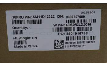 Lenovo 5M11D12322 MECH_ASM 16 FHD+,HCAM,BK_X1,AUO