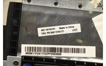 Lenovo 5M11F24177 MECH_ASM FRU KB w/Cc THAI(Tra)FPR US BK