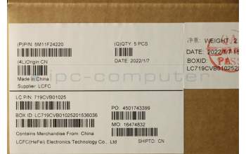 Lenovo 5M11F24220 MECH_ASM FRU KB w/Cc ENG(Chi)US BK