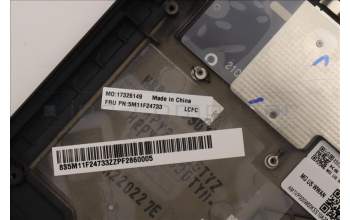 Lenovo 5M11F24733 MECH_ASM KBD/C HBW BKLT CHI WW USBK