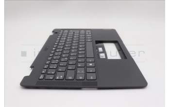 Lenovo 5M11F25824 C-Cover with keyboard, French, Black, WLAN, US