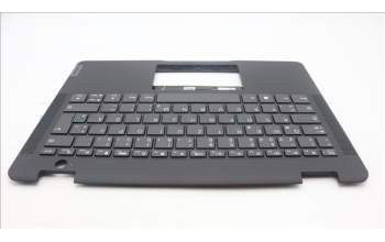 Lenovo 5M11F26459 C-Cover with keyboard, German, Black, WWAN, WLAN, UK