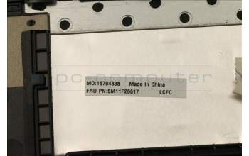 Lenovo 5M11F26617 MECH_ASM KB w/Ccvr LA SPA-TSG UK BK