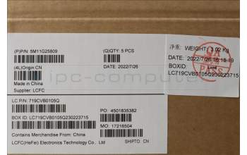 Lenovo 5M11G25809 MECH_ASM KBw/Ccvr TC-CHY US BK