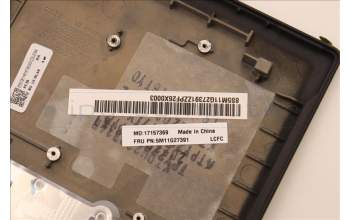 Lenovo 5M11G27391 MECH_ASM KB CCov UK BKLT Sunrex BK
