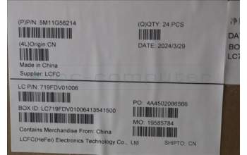 Lenovo 5M11G56214 TOUCHPAD CS23 3+2bCP,GL,GR,NFC,TRI