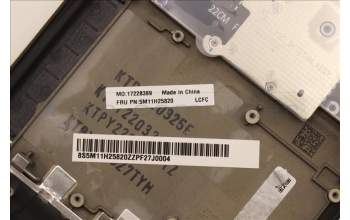 Lenovo 5M11H25820 MECH_ASM KB CCov ARA BKLT Sunrex WW BK