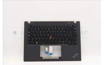 Lenovo 5M11H25826 MECH_ASM KB CCov BEL BKLT Sunrex WW BK