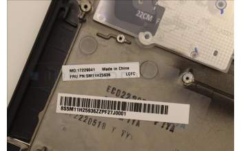 Lenovo 5M11H25936 C-Cover with keyboard,Icelandic,Black,Backlight,WWAN