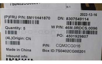 Lenovo 5M11H41870 MECH_ASM WW C-Cvr+EST KB ASM,LTN