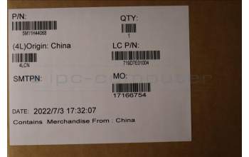 Lenovo 5M11H44068 Lenovo LCD Module, 14\", 2.2K, Non-Touch, Anti-Glare, IPS, 300nit, 100%sRGB, FHD&IR Hybrid Camera