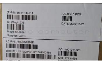 Lenovo 5M11H44211 MECH_ASM GRP KBD BZL,DEN,WW,DB,CHY