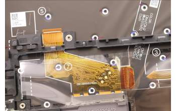 Lenovo 5M11H45735 MECH_ASM KBD BZL,WL,GY,CHY,GER