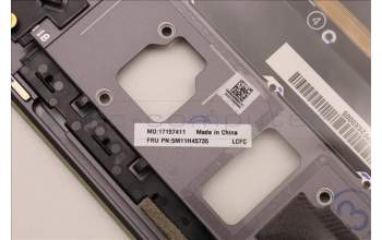 Lenovo 5M11H45735 MECH_ASM KBD BZL,WL,GY,CHY,GER