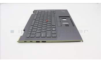 Lenovo 5M11H45749 MECH_ASM KBD BZL,WL,GY,CHY,EURO ENG