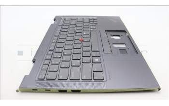 Lenovo 5M11H45755 MECH_ASM KBD BZL,WL,GY,CHY,IND ENG