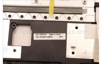 Lenovo 5M11H59073 MECH_ASM KBD CCvr NOR BKL(PMX)FPR UK BK