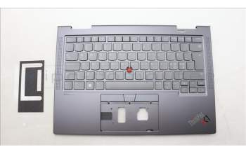 Lenovo 5M11H62309 MECH_ASM BL KB GY FPR NORDIC CHY