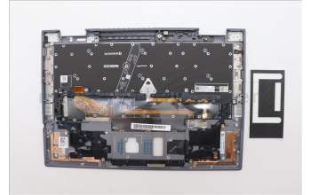 Lenovo 5M11H62361 MECH_ASM BL KB GY FPR WW 058 FRA CHY
