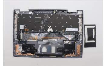 Lenovo 5M11H62376 MECH_ASM BL KB GY FPR WW BEL SRX