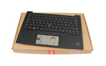5M11H62782 Original Lenovo Tastatur inkl. Topcase DE (deutsch) schwarz/schwarz mit Backlight und Mouse-Stick