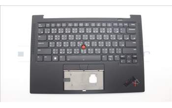 Lenovo 5M11H62856 C-Cover with keyboard, Traditional Chinese, Black, Backlight, Fingerprint Reader, US